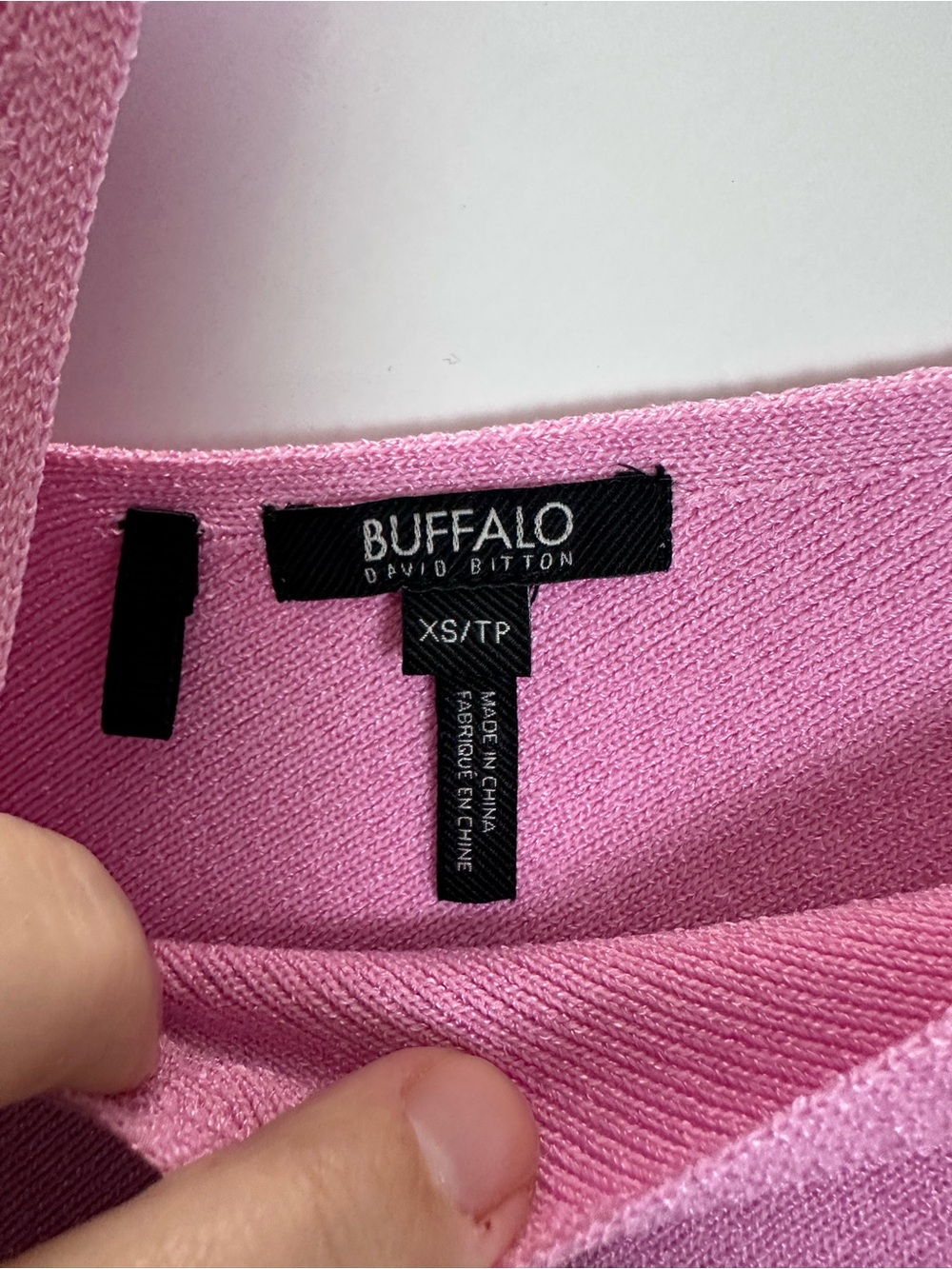 Buffalo David Bitton Pink Knit Tank - Picture 2 of 8